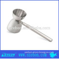 High quality stainless steel 20ml/40ml/60ml cocktail double jigger with handle